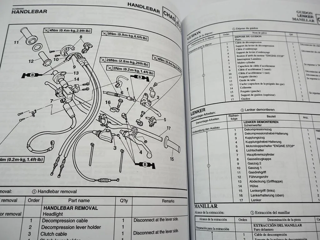 Yamaha WR426F WR400F Reparaturanleitung Wartungshandbuch 2001