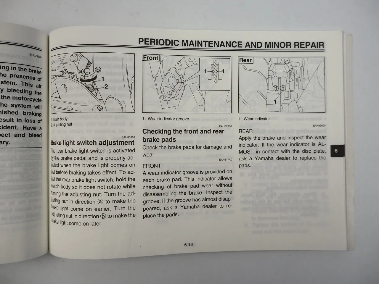 Yamaha XJ600 S N Diversion Owners Manual Bedienungsanleitung 1997 englisch