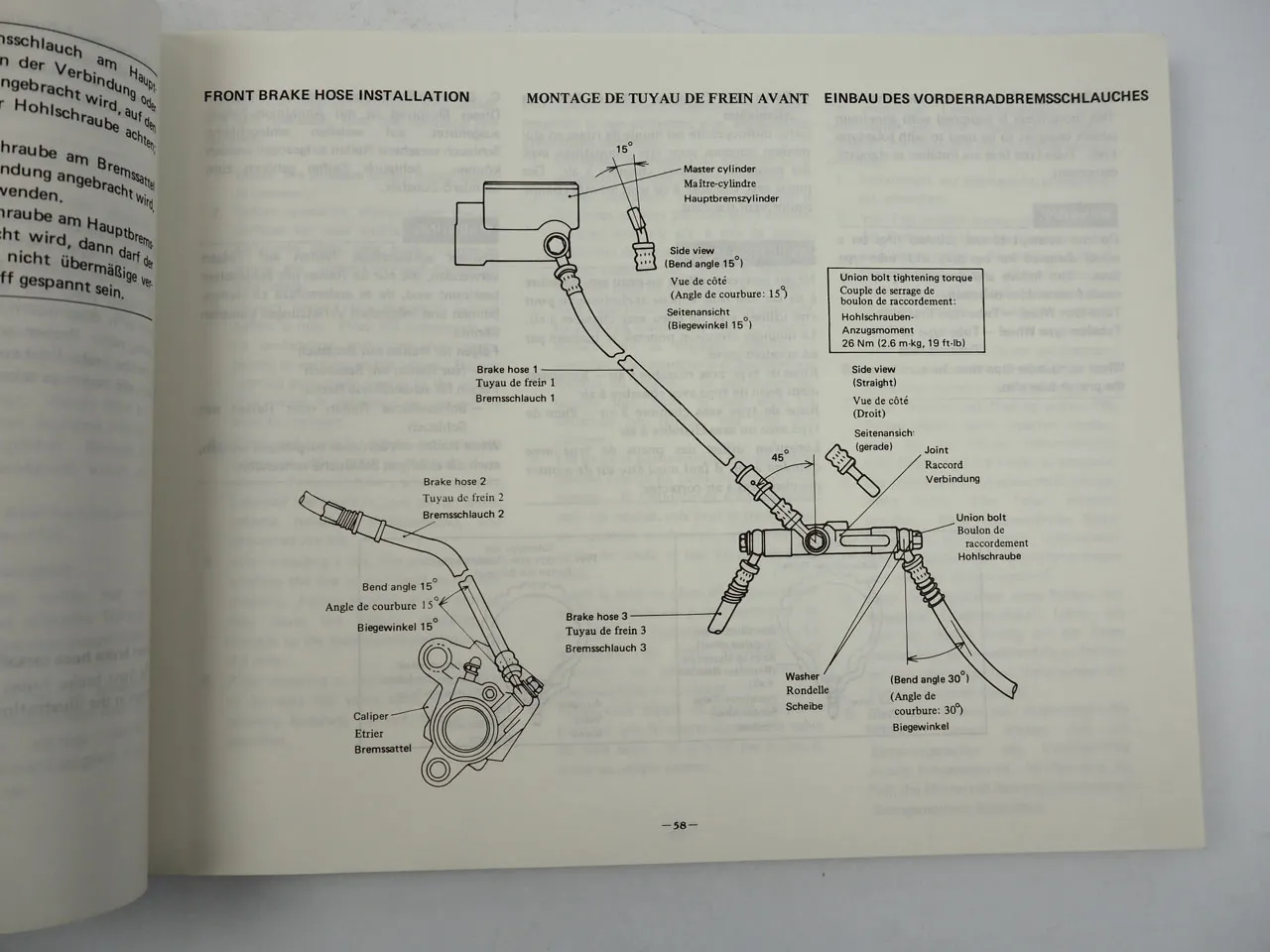 Yamaha XJ650 XJ650T Werkstatthandbuch Reparaturanleitung Ergänzung 1982/83