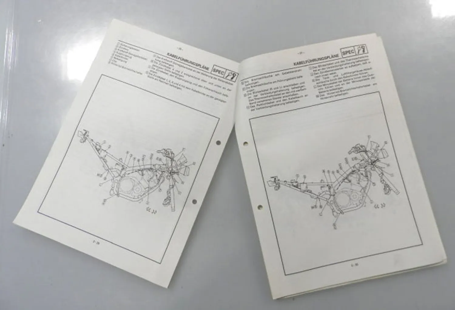 Yamaha XJ900S Diversion 1995 - 1997 Service Information + Wartungsanleitungen