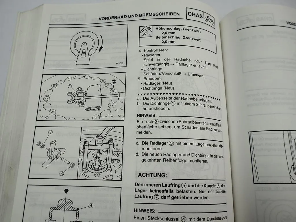 Yamaha XJR1300 L / SP 5EA2 - 5EA6 Reparaturanleitung Werkstatthandbuch 1999-2002