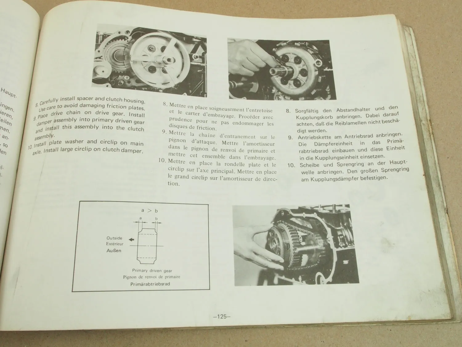 Yamaha XS750 Werkstatthandbuch Reparaturanleitung Service Manual 1976