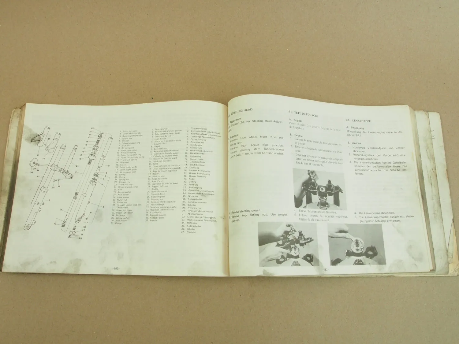 Yamaha XS750 Werkstatthandbuch Reparaturanleitung Service Manual 1976