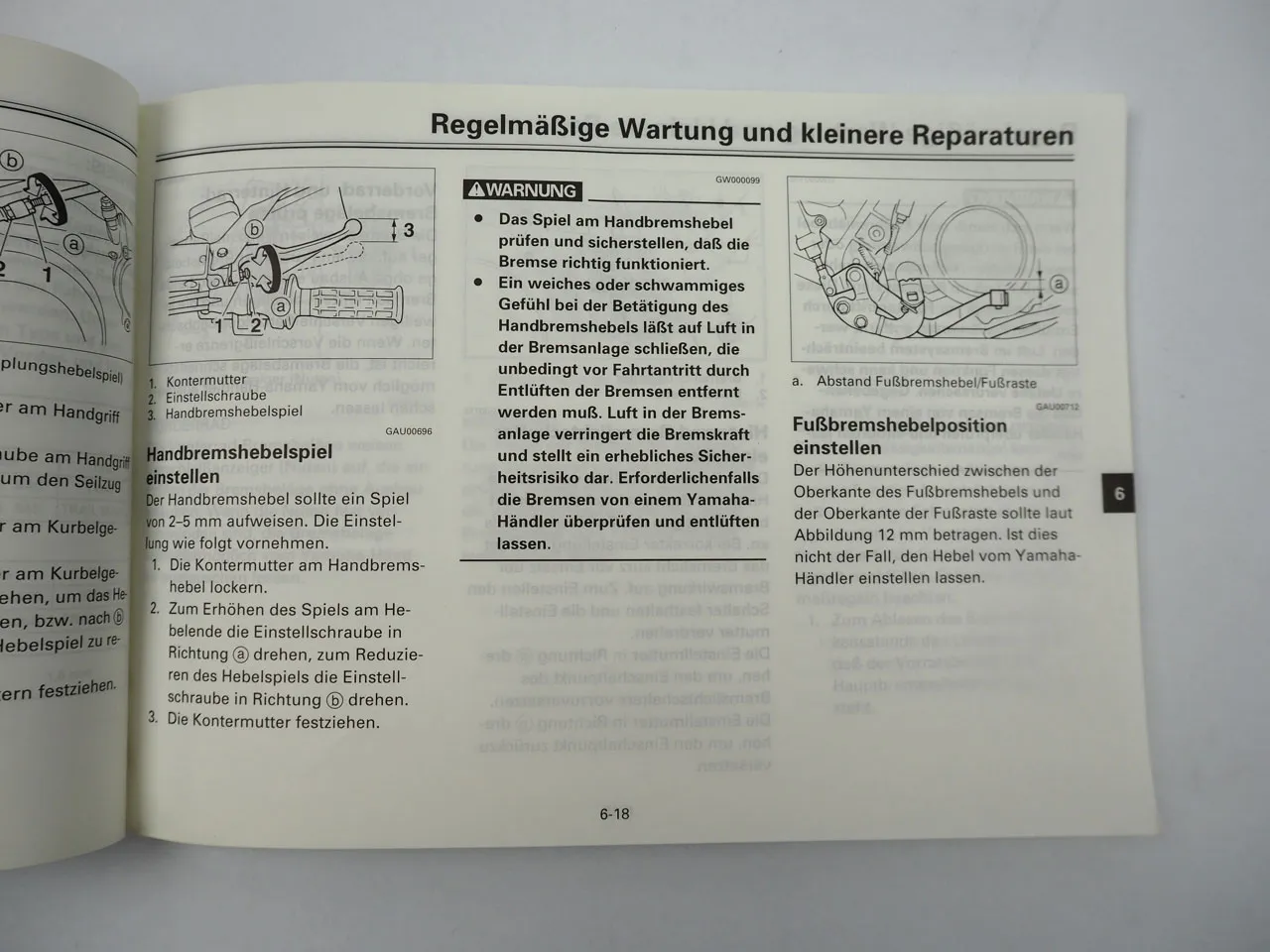 Yamaha XT600E 4PT Bedienungsanleitung Betriebsanleitung 1997