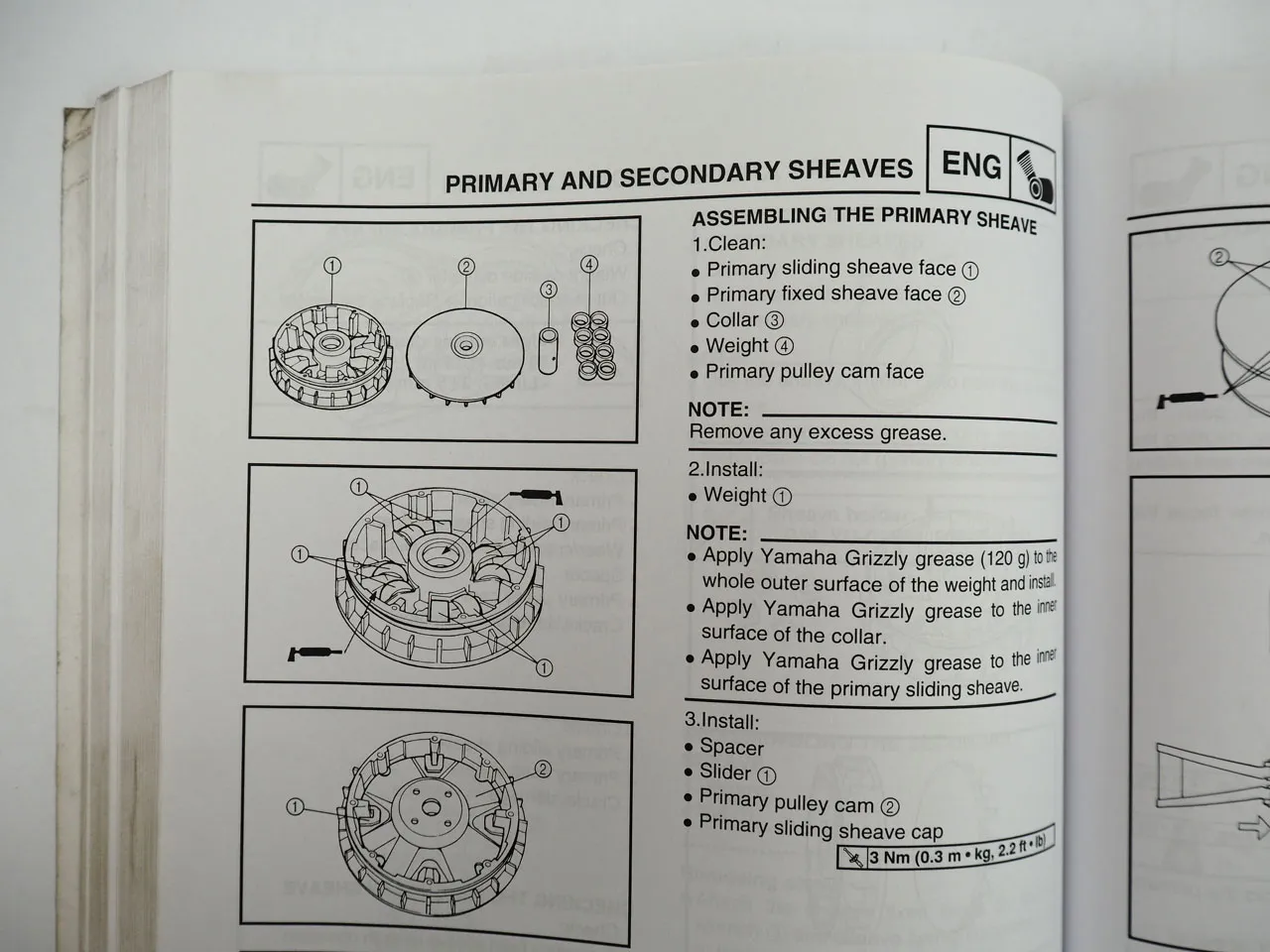 Yamaha YFM450FA 5ND Quad Werkstatthandbuch Service Manual 2003 englisch
