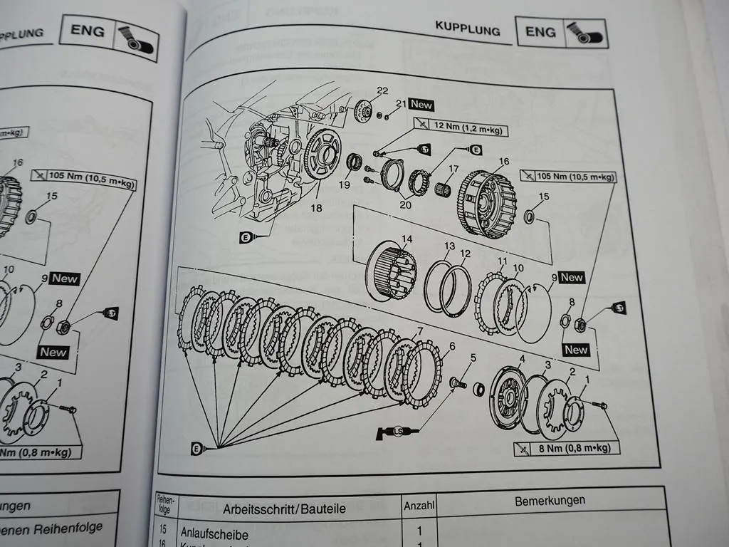 Yamaha YZF R1 (P) 5PW1 Werkstatthandbuch Reparatur Wartungsanleitung 2002 - 2003