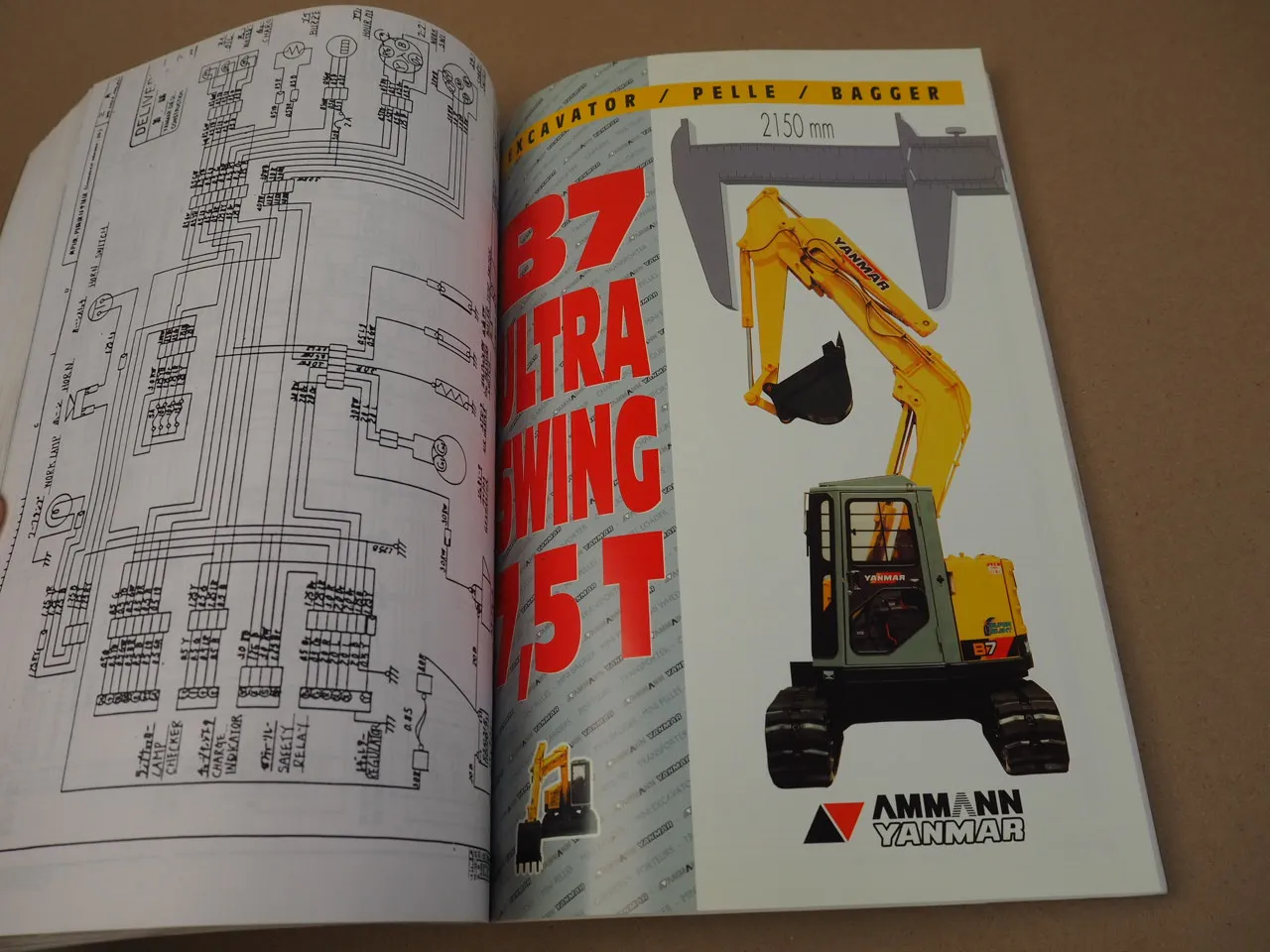 Yanmar Ammann Scoppy B03 05 17-2 22-2 27-2 37-2 50-2 B5 YP401W