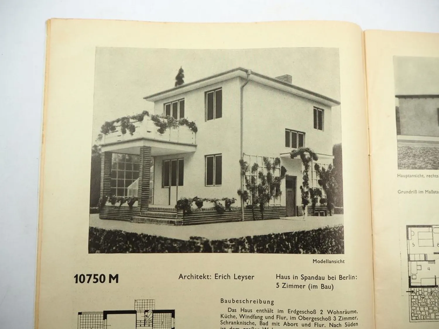 Sonderheft Nr.7 Bauwelt Verlag 25 Einfamilien Häuser 1930er Jahre Architektur