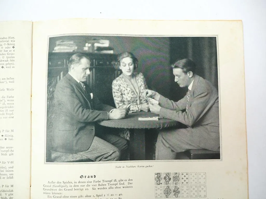 Zeitschrift Ullstein Sonderheft Nr. 107 Bridge Skat Kartenspiele 1930er Jahre