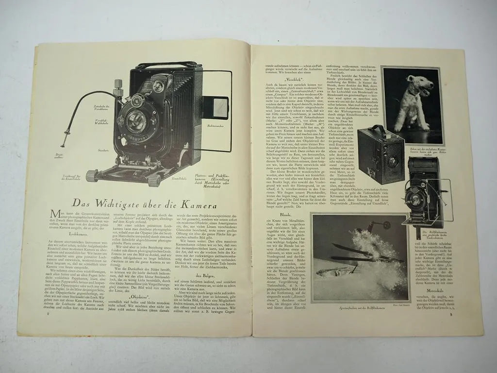 Zeitschrift Ullstein Sonderheft Nr. 127 Knipsen Fotographie 1930er Jahre
