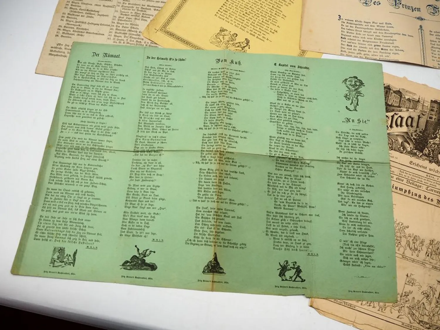 Zeitschriften Blätter Kölner Karneval 1898