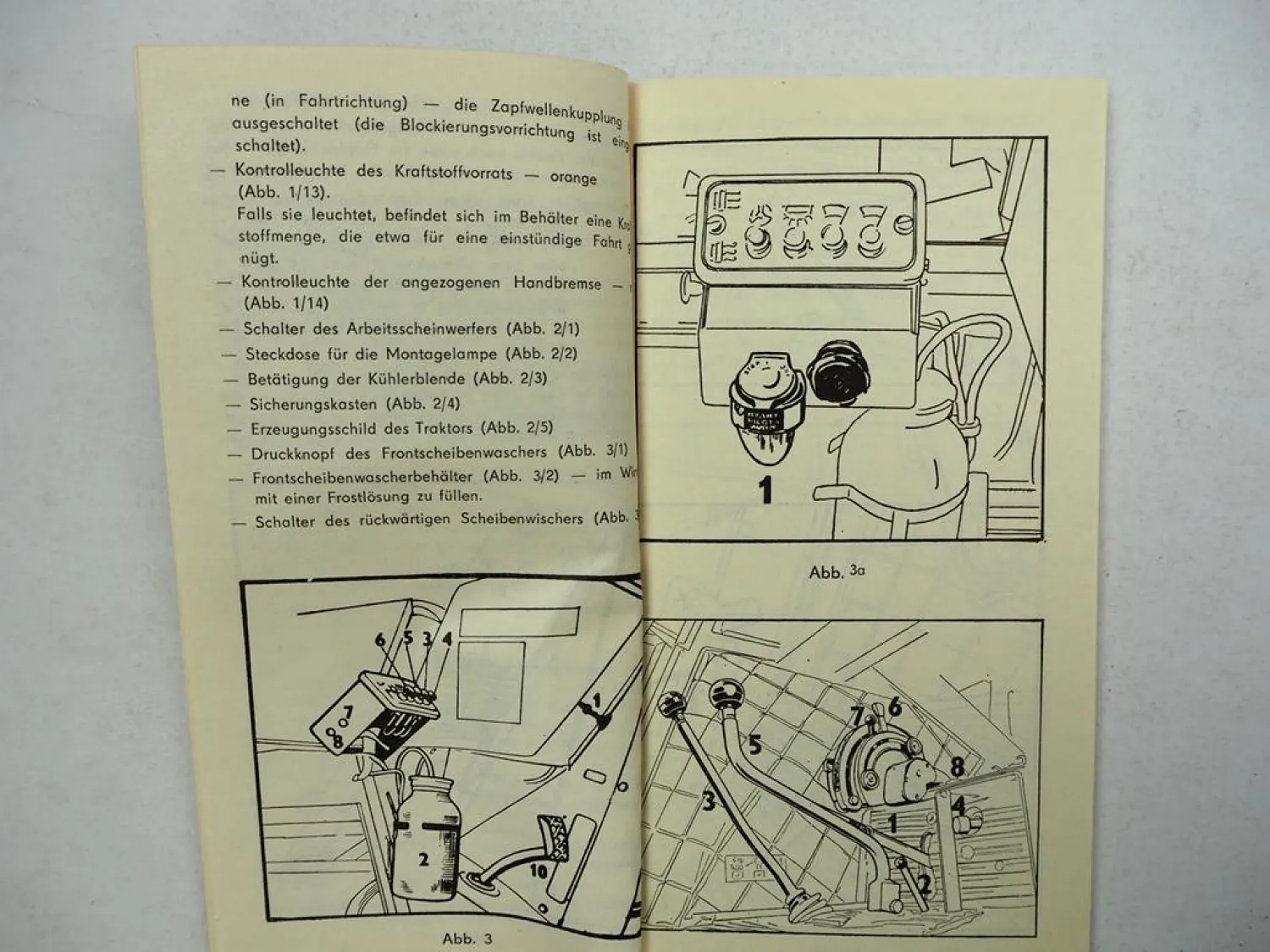 Zetor 10011 10045 16045 Traktor Betriebsanleitung Wartung Scheckbuch 1979