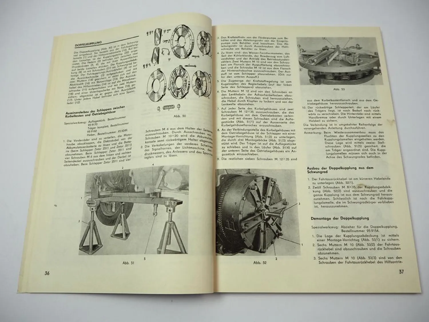 Zetor 2511 3511 4511 3545 3513 Traktor Werkstatthandbuch Reparatur Montage Demontage