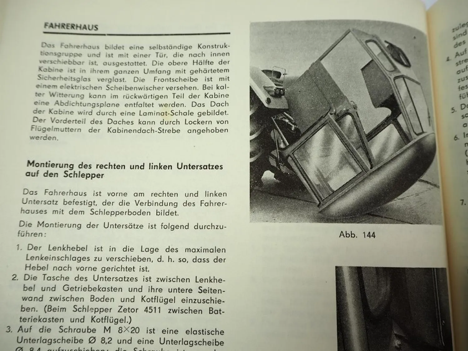 Zetor 2511 3511 4511 3545 3513 Traktor Werkstatthandbuch Reparatur Montage Demontage