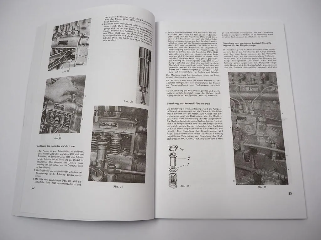 Zetor 2511 3511 4511 3545 3513 Werkstatthandbuch Reparaturanleitung 1970