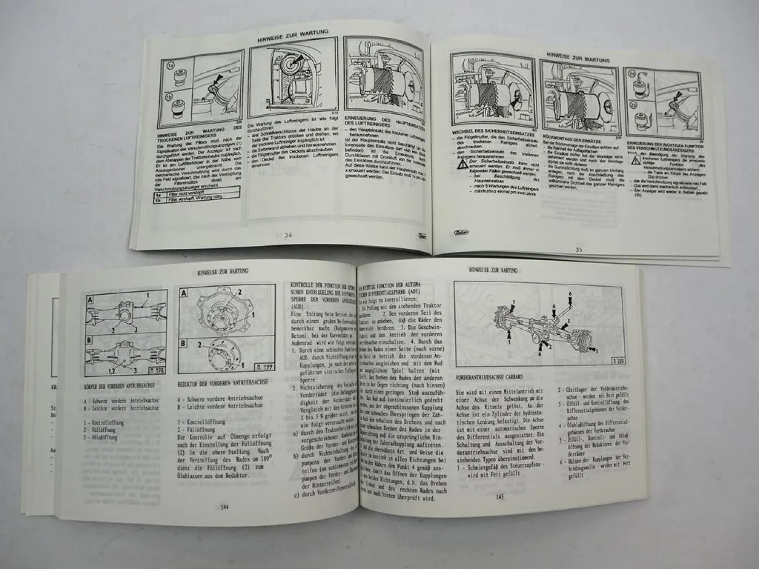 Zetor 3320 4320 5320 6320 7320 3340 bis 7340 Horal Turbo Betriebsanleitung 1996