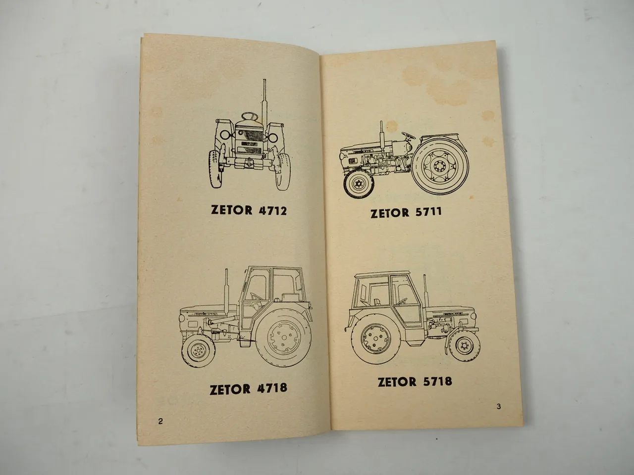 Zetor 4712 bis 6748 Schlepper Bedienungsanleitung Betriebsanleitung 1976