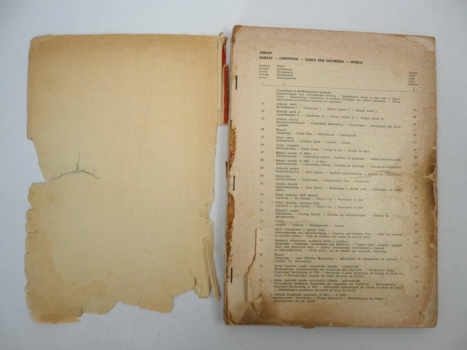 Zetor 5011 6011 6045 7011 7045 Ersatzteilliste Ergänzung Werkstatthandbuch 80/82