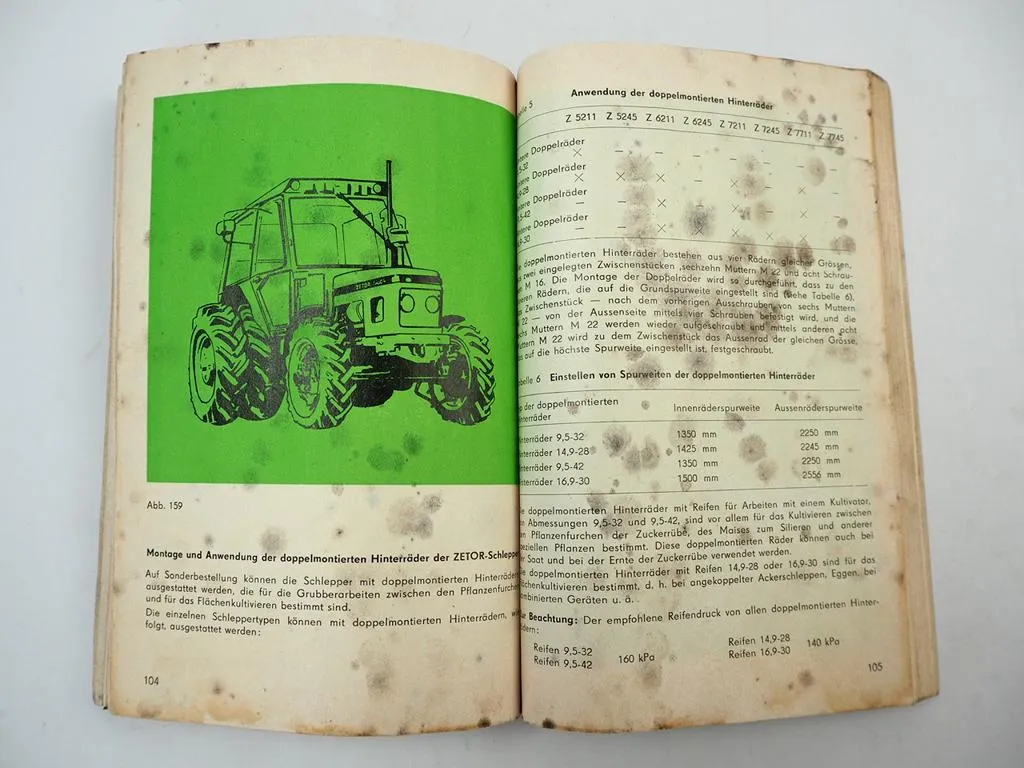 Zetor 5211 5245 6211 6245 7211 7245 7711 7745 Schlepper Bedienungsanleitung 1986