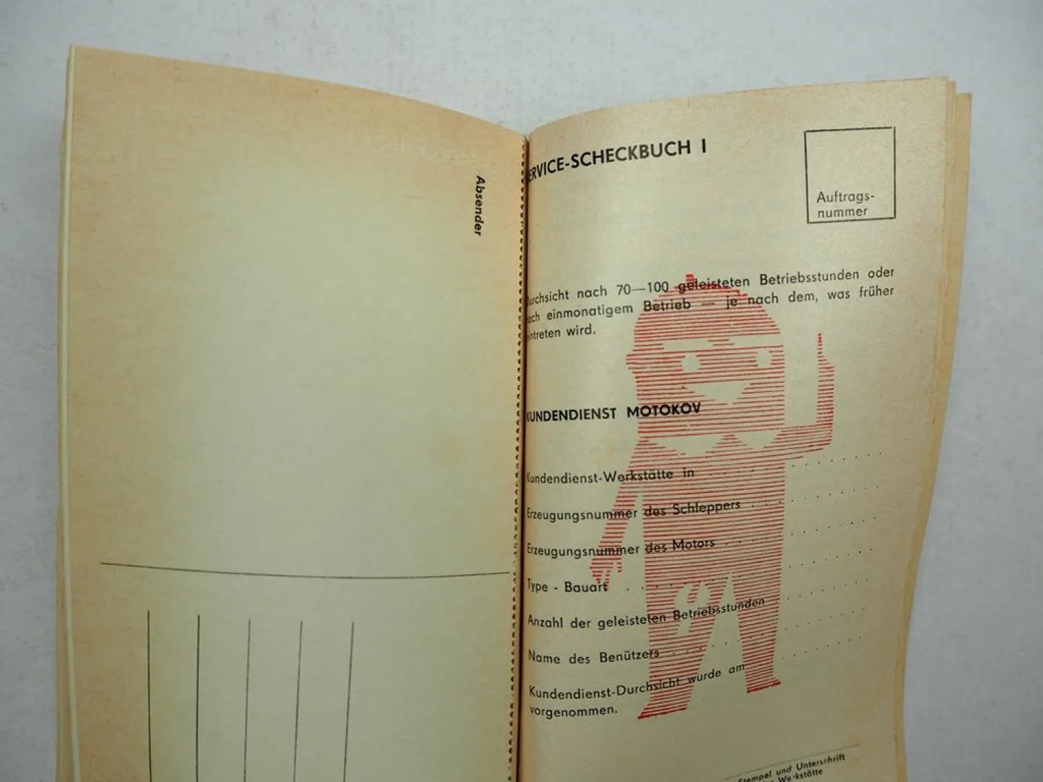 Zetor 8011 8045 12011 12045 Traktor Betriebsanleitung Wartung Scheckbuch 1976