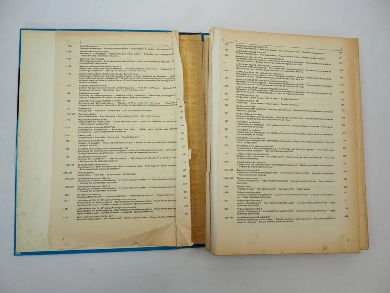 Zetor 8111 8145 9111 9145 10111 10145 12111 12145 14145 16145 Ersatzteilliste 86