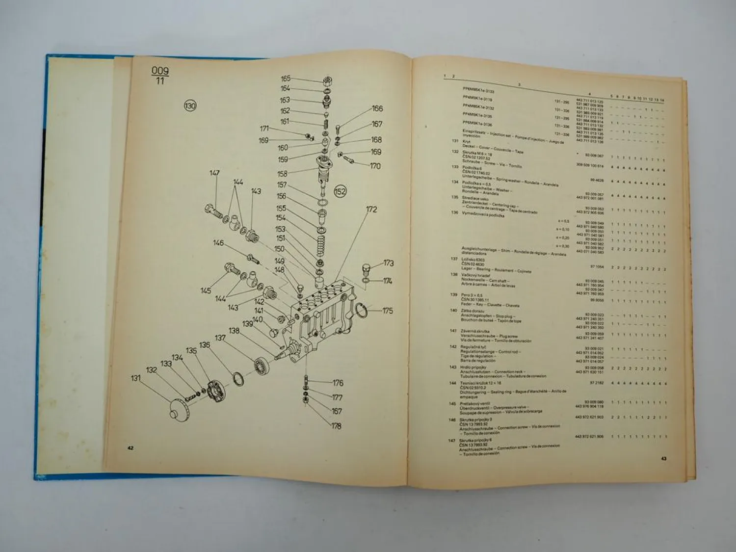 Zetor 8111 8145 9111 9145 10111 10145 12111 12145 14145 16145 Ersatzteilliste 86