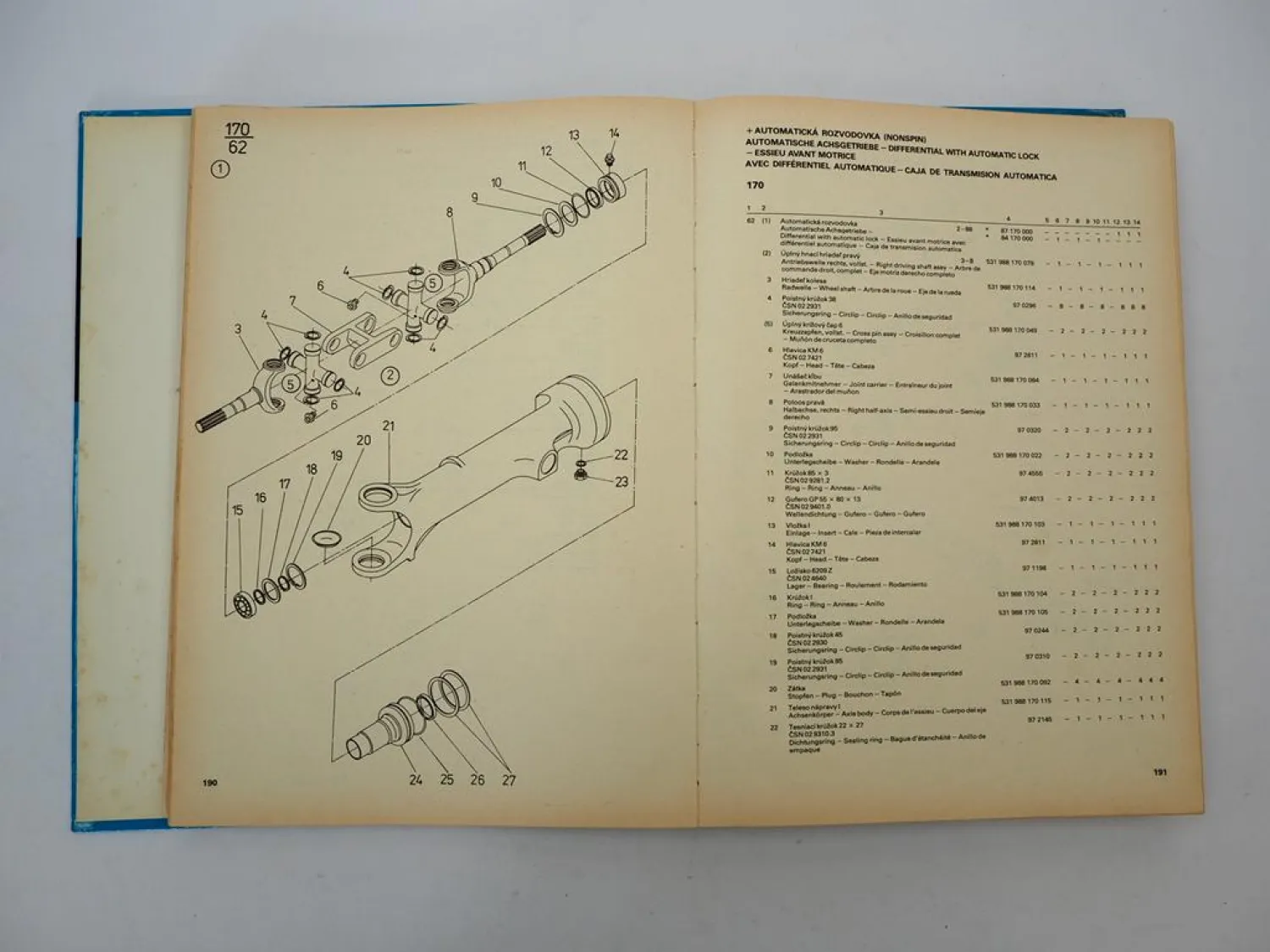 Zetor 8111 8145 9111 9145 10111 10145 12111 12145 14145 16145 Ersatzteilliste 86