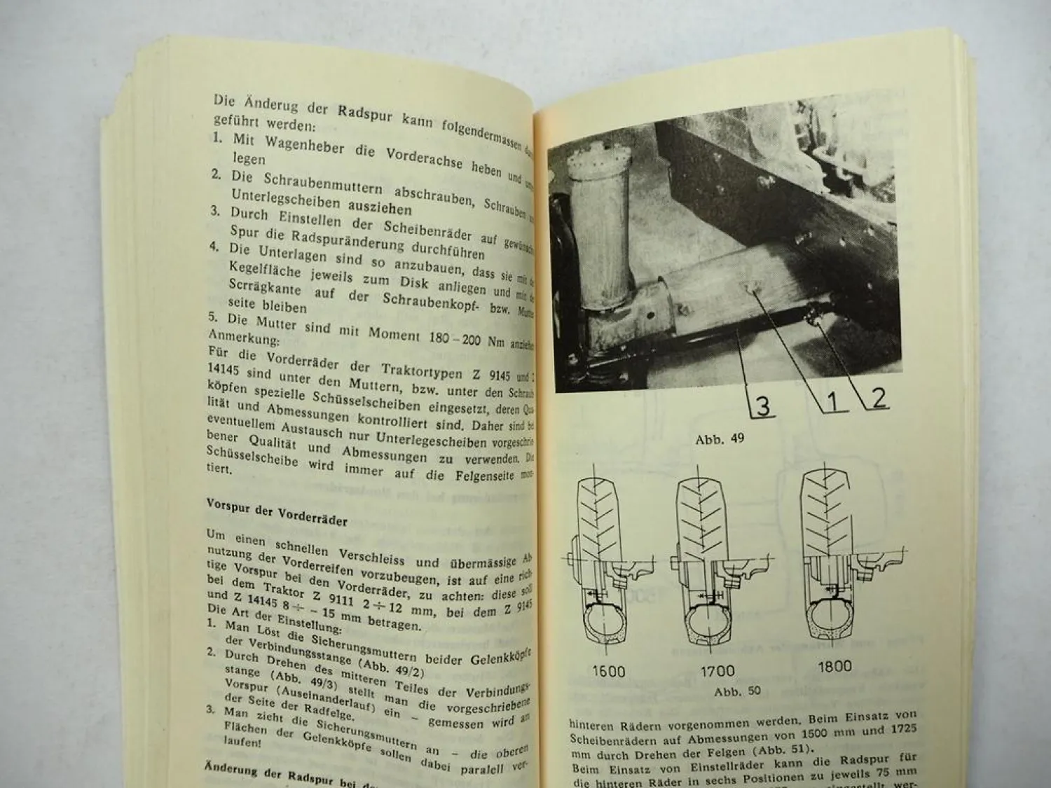 Zetor 9111 9145 14145 Traktor Betriebsanleitung Wartung Scheckbuch 1986