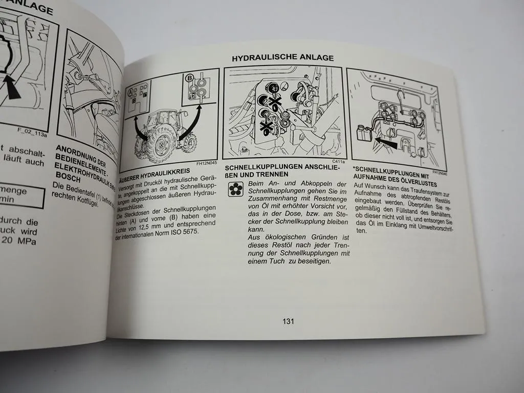 Zetor Forterra HSX 100 110 120 130 140 Betriebsanleitung Bedienungsanleitung Instandhaltung