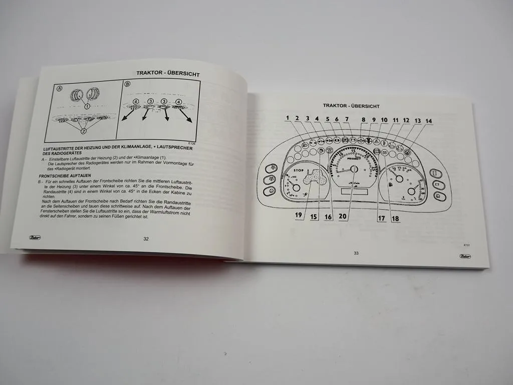 Zetor Proxima Power 85 95 105 115 Betriebsanleitung Bedienungsanleitung 2009
