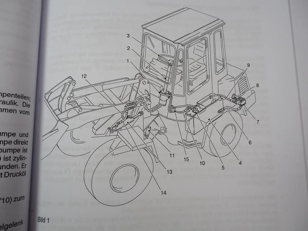 Zettelmeyer ZL 402 Reparaturhilfe Werkstatthandbuch Baugruppe 30, 40 Reparaturanleitung