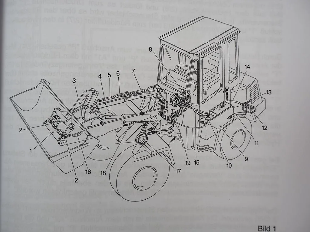 Zettelmeyer ZL 402 Reparaturhilfe Werkstatthandbuch Baugruppe 50, 60 Reparaturanleitung