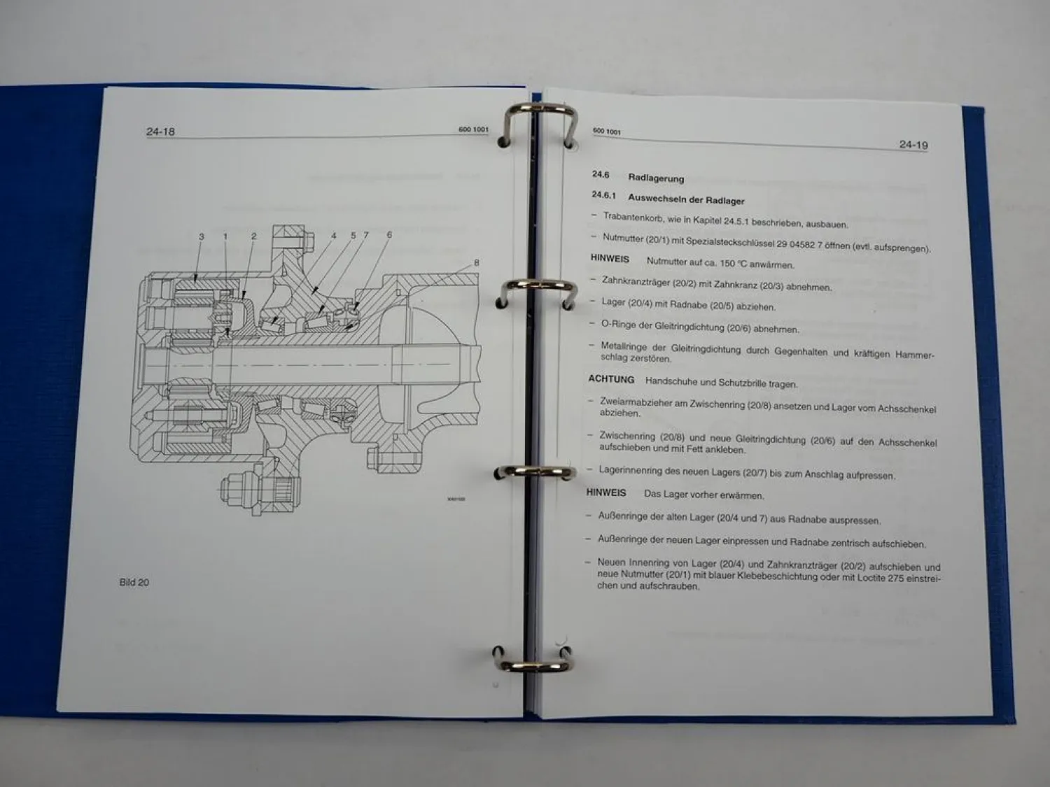 Zettelmeyer ZL 402 Reparaturhilfe Werkstatthandbuch Reparaturanleitung