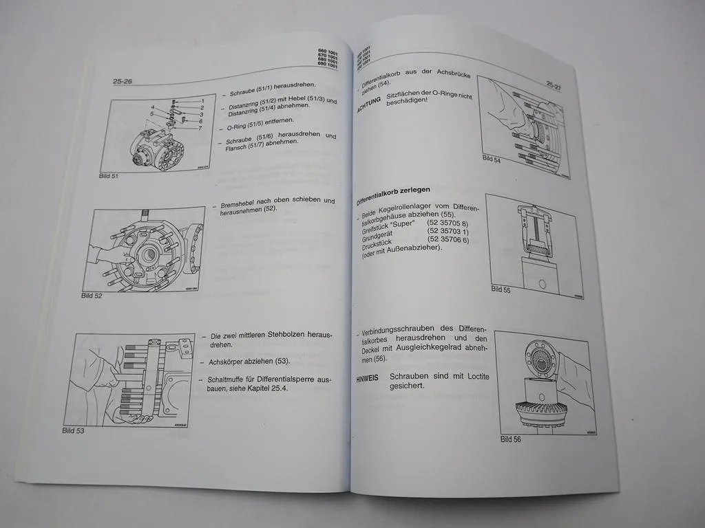 Zettelmeyer ZL 802 802i S Si Reparatur Getriebe Achsen Werkstatthandbuch Reparaturanleitung