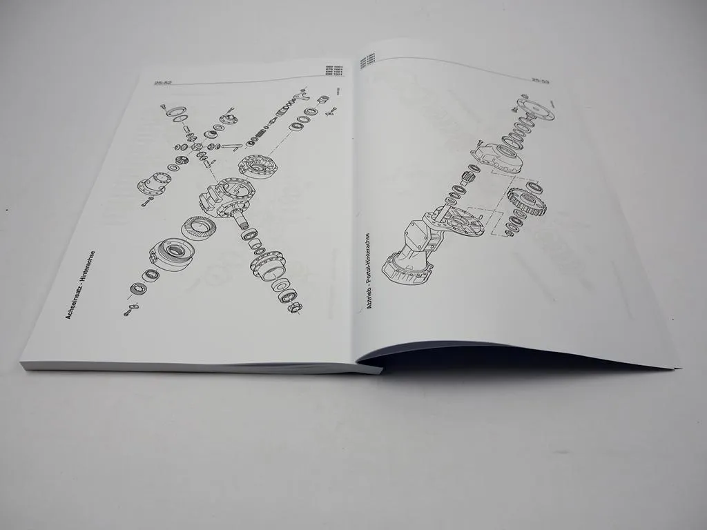 Zettelmeyer ZL 802 802i S Si Reparatur Getriebe Achsen Werkstatthandbuch Reparaturanleitung