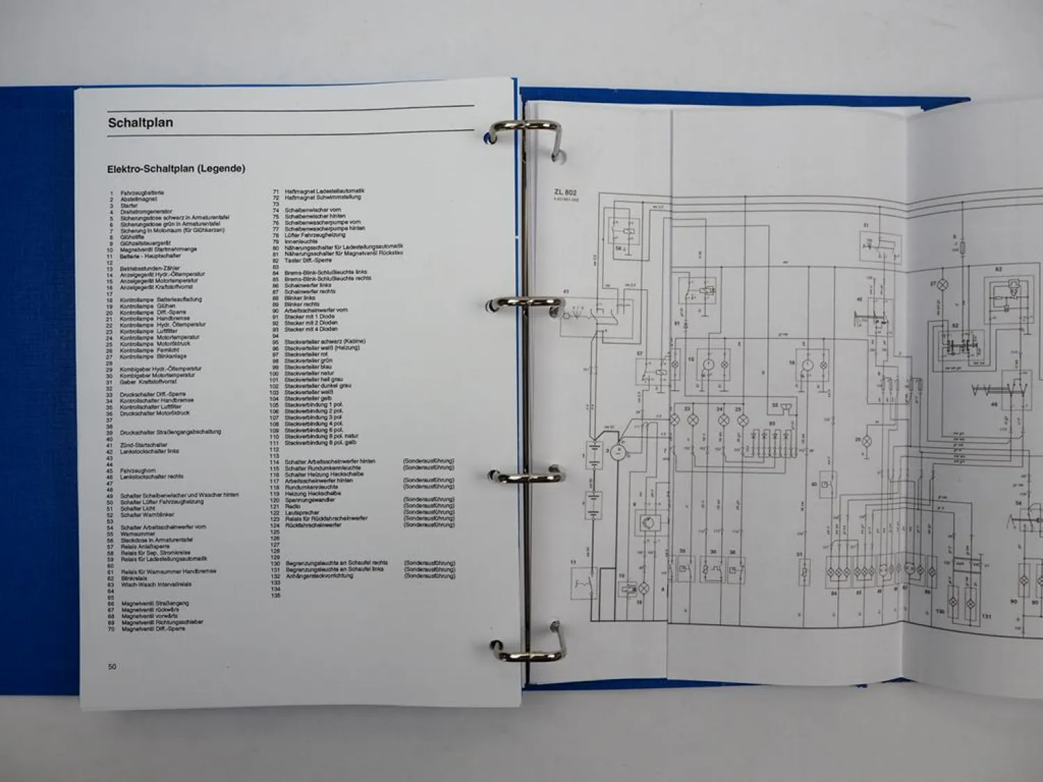 Zettelmeyer ZL 802 802i S Si Reparaturhilfe Radlader Werkstatthandbuch