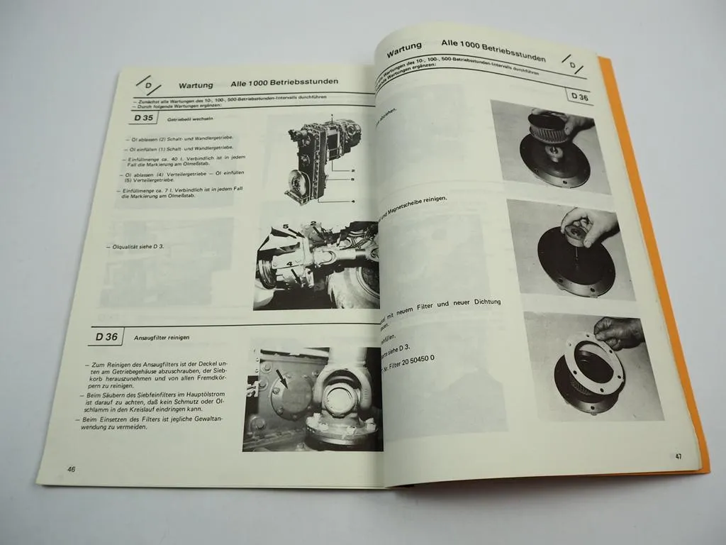 Zettelmeyer ZL4001 Serie B Lader Bedienungsanleitung 1986