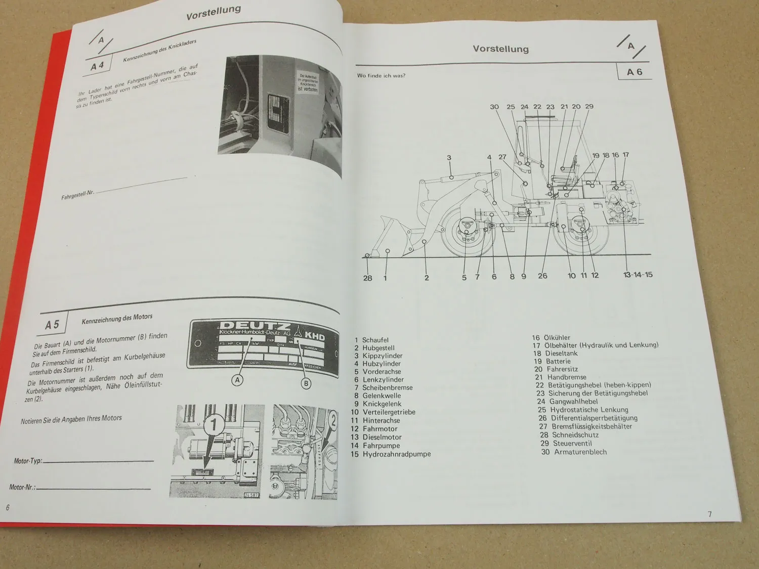 Zettelmeyer ZL601B ZL 601 Serie B Betriebsanleitung