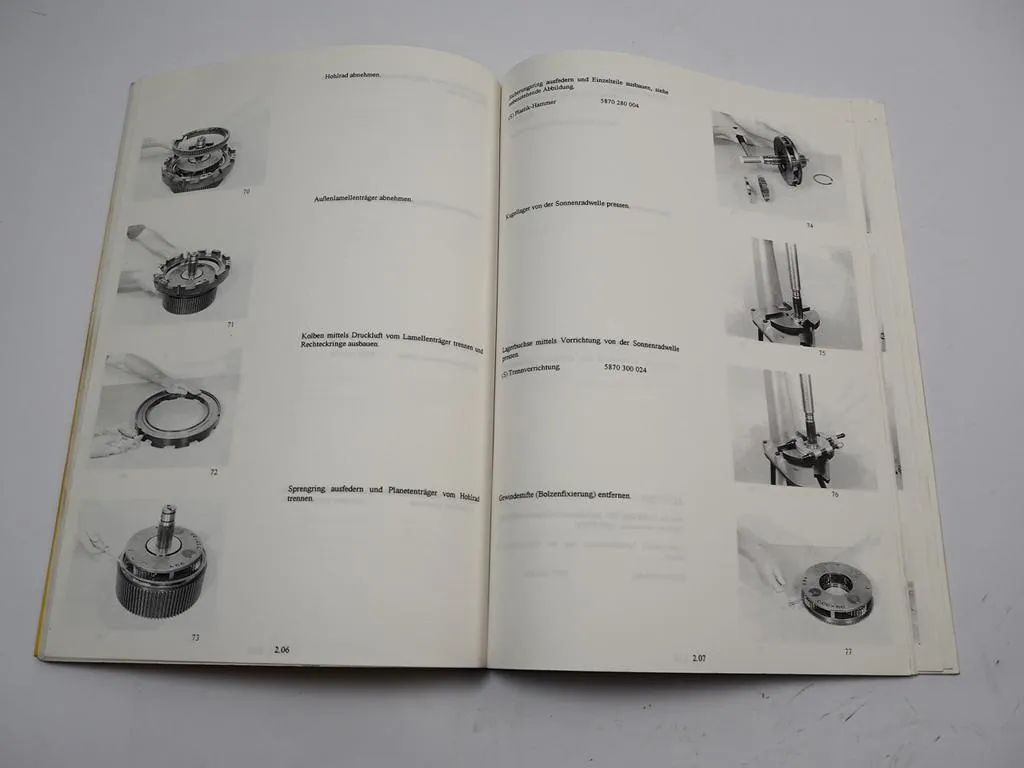 ZF 3AVG-310 Lastschaltgetriebe Reparaturanleitung Werkstatthandbuch Liebherr