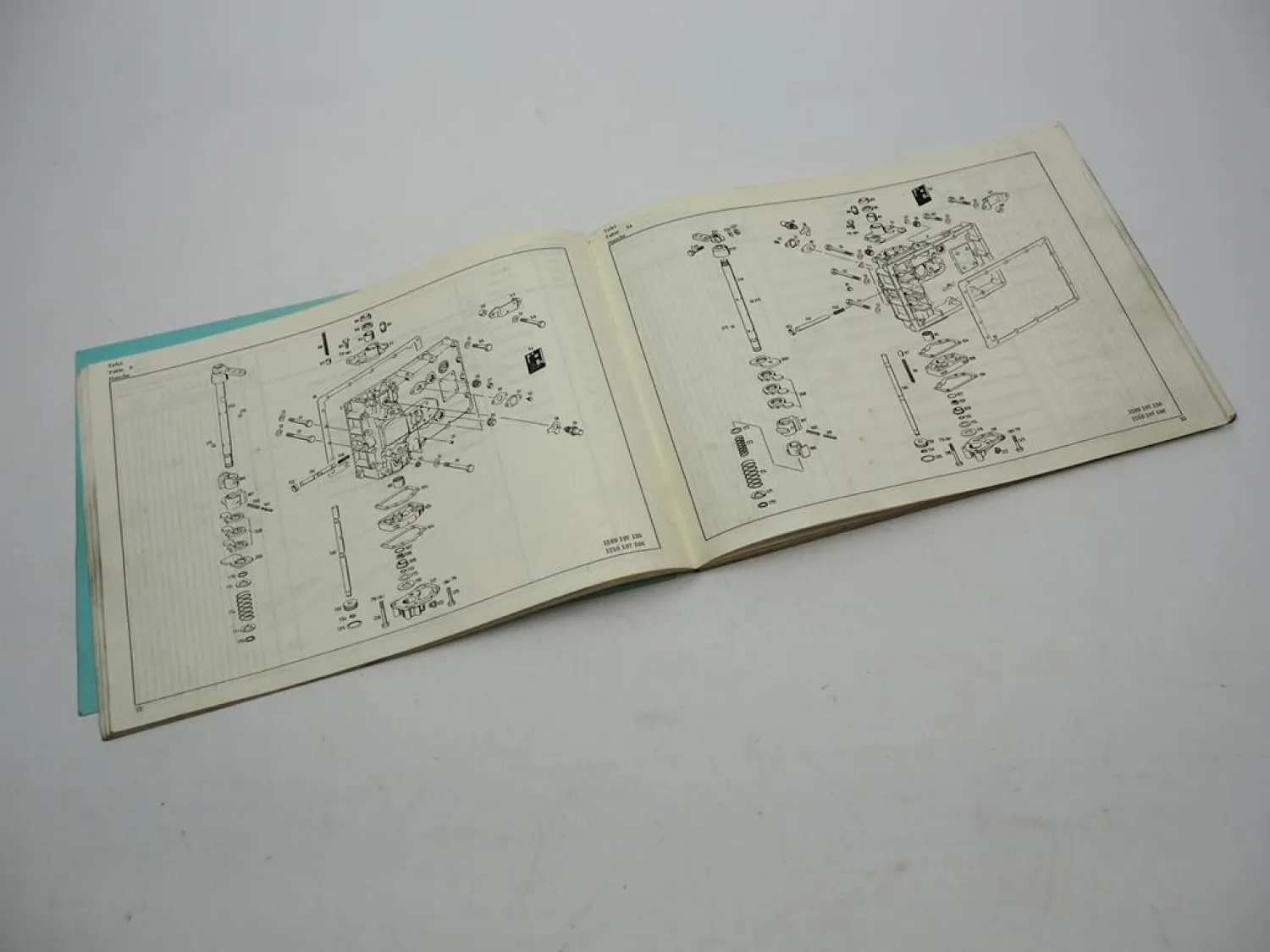 ZF 5 S -110 GP Synchroma Getriebe Ersatzteilliste Magirus Spare Parts List 7/80