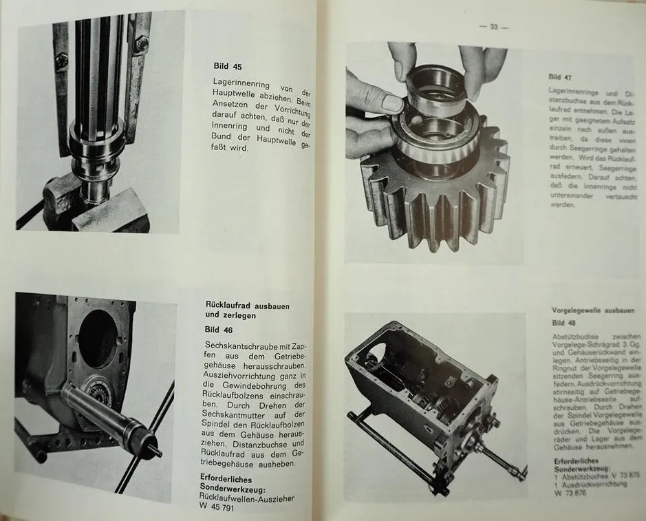 ZF AK6-75-3 AK 6-75-3 Allklauen 6-Gang Getriebe Reparaturanleitung