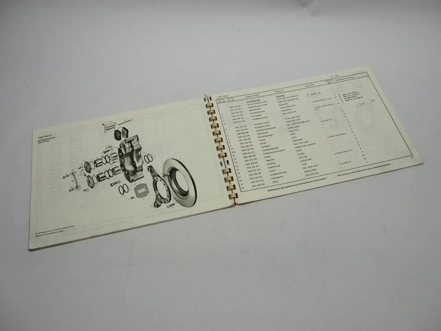 ZF AP-15/R RK Starrachse Ersatzteilliste IHC Kockum-Landsverk Parts List 05/1976