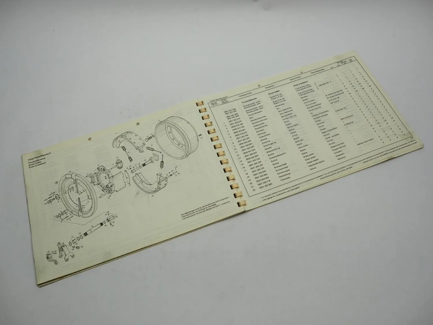 ZF AP-15/R RK Starrachse Ersatzteilliste IHC Kockum-Landsverk Parts List 12/79
