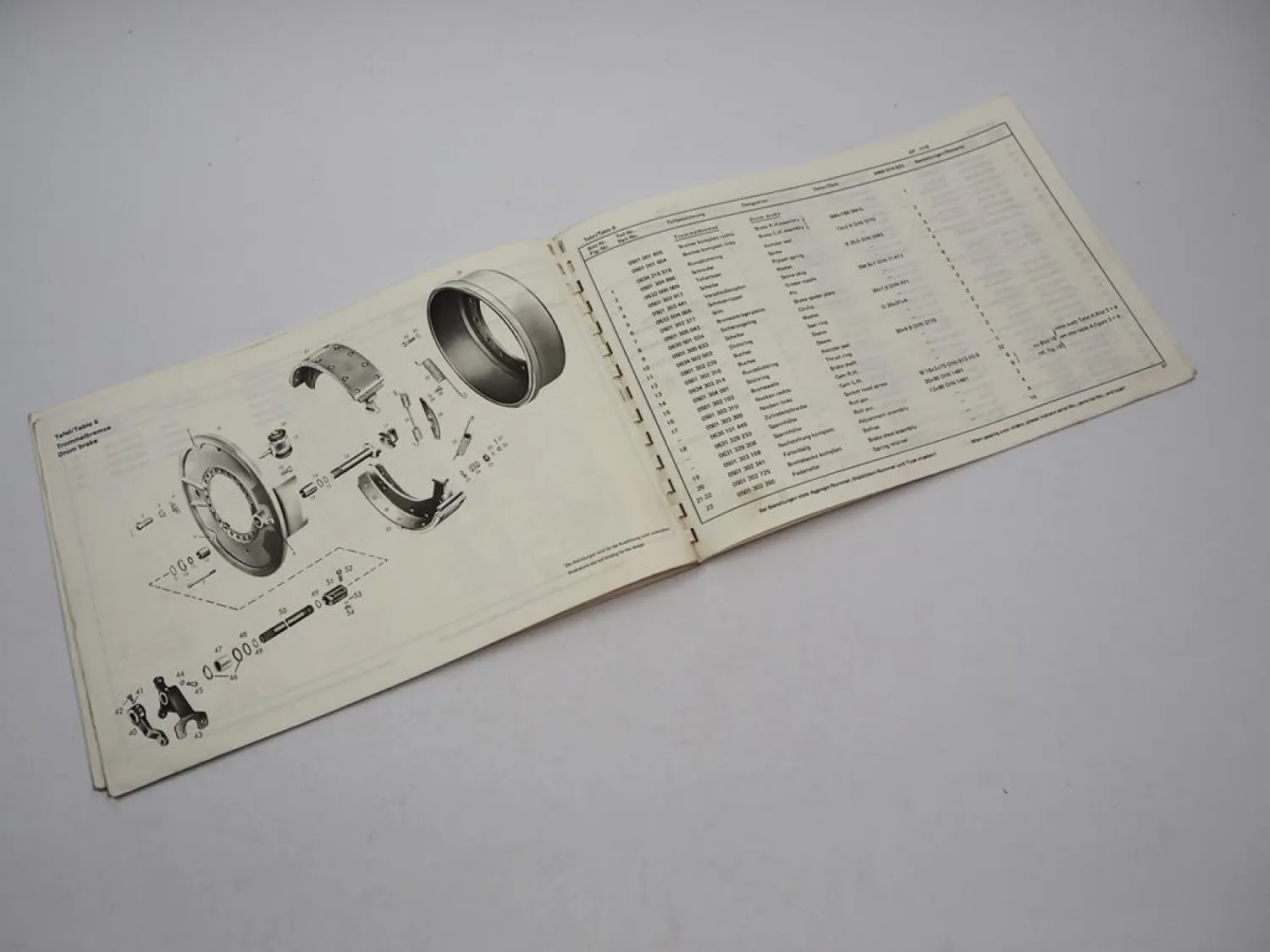 ZF AP-17/R/S Planeten Starrachse Ersatzteilliste Hanomag Zettelmeyer MF 1974