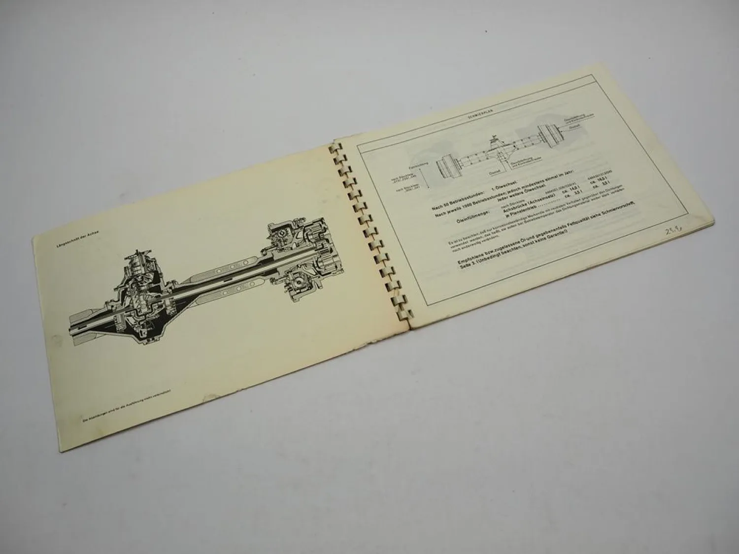 ZF AP-9/H Achse Ersatzteilliste Zettelmeyer Kaelble Werklust Bolinder-Munktell