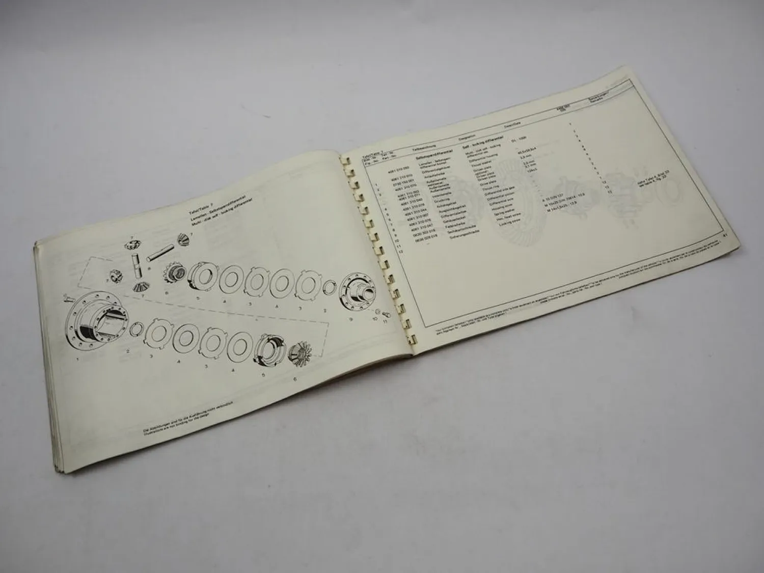 ZF AP-B 35/D DK DKZ-7 Starrachse Ersatzteilliste Liebherr Gottwald Parts List 79