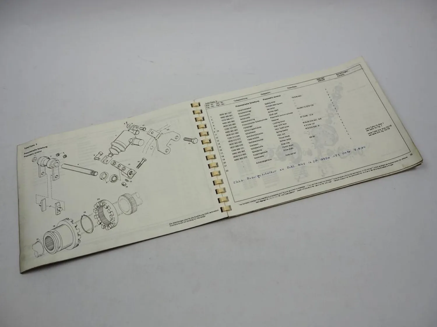 ZF AP-B 35/D DK DKZ-7 Starrachse Ersatzteilliste Liebherr Gottwald Parts List 79