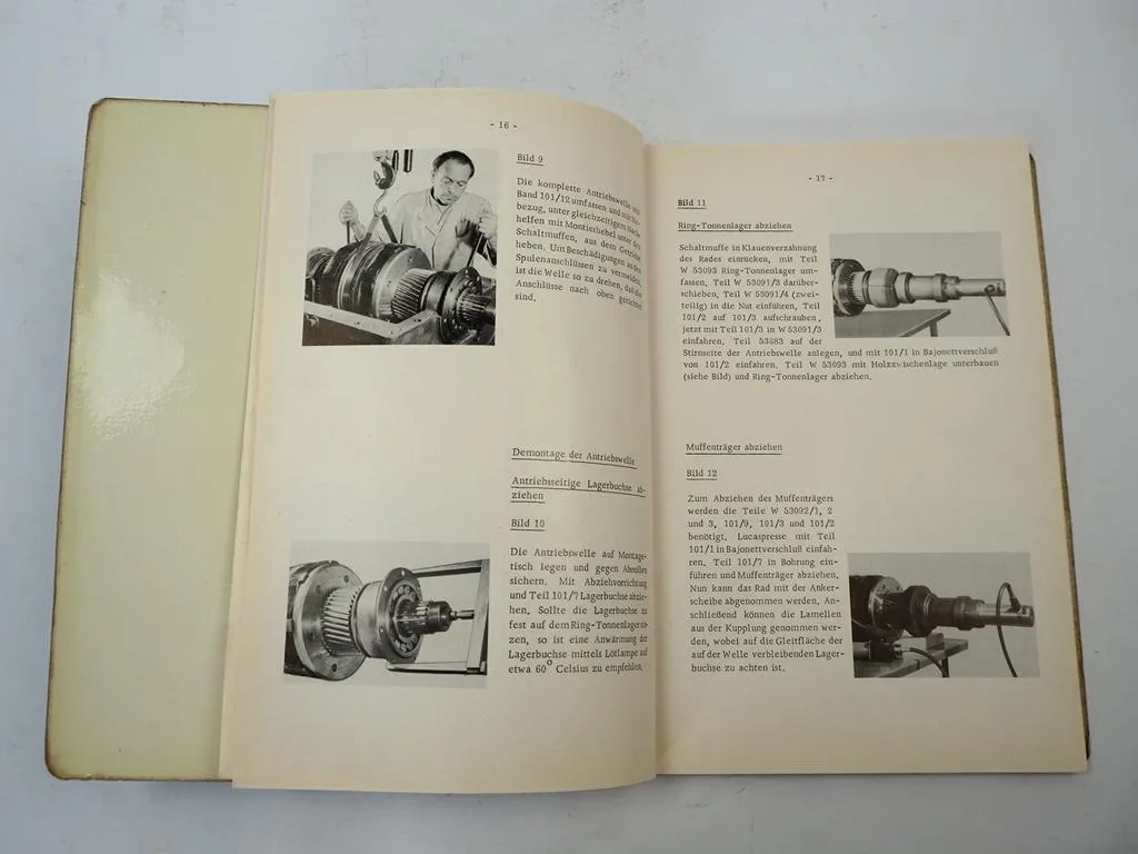 ZF BW 800/2 BW-800/2S Bootswende Getriebe Reparaturanleitung Werkstatthandbuch