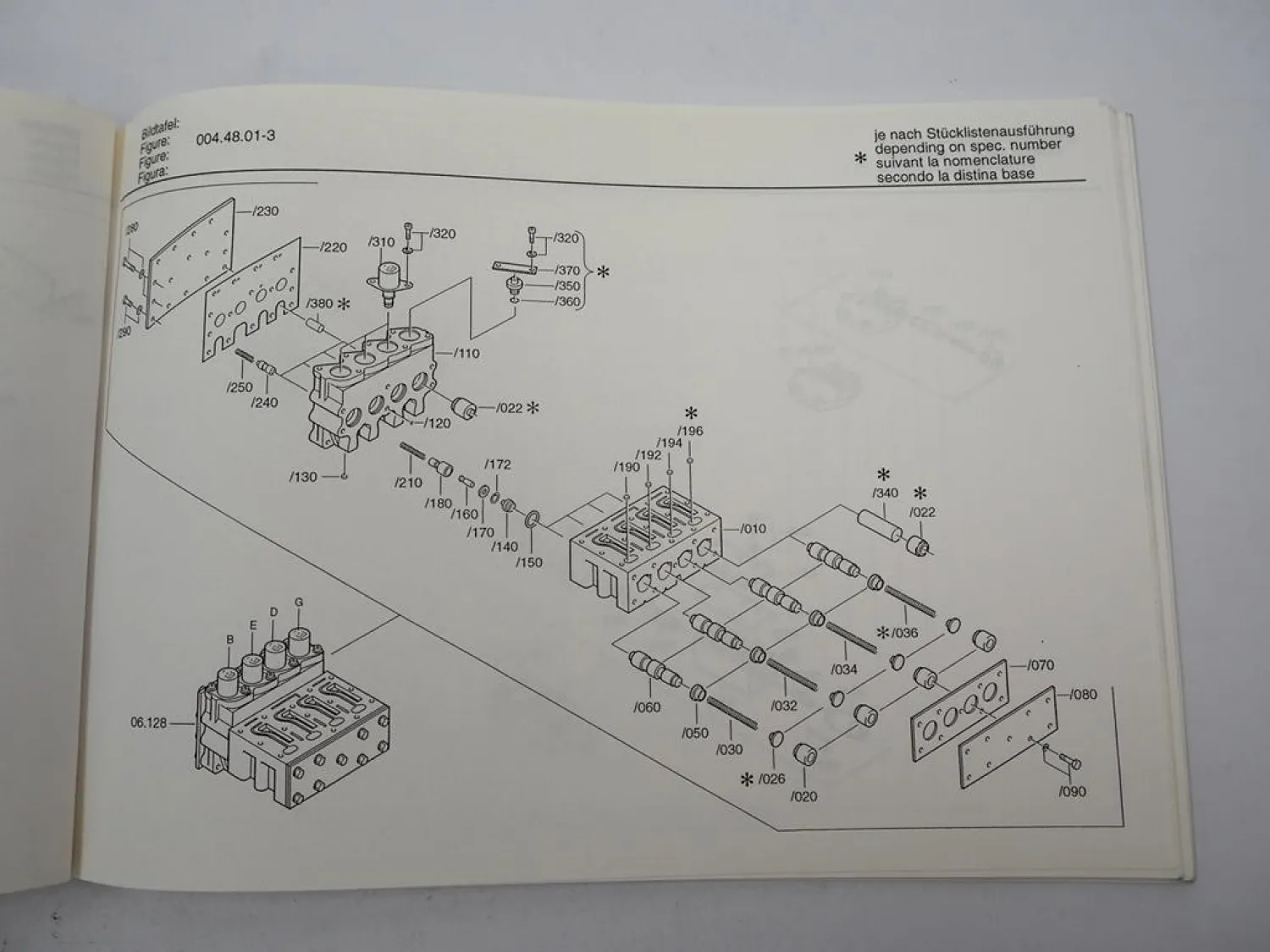 ZF Ecomat 5 HP 500 Getriebe Ersatzteilliste MAN Bus NL223 262 263 Parts List 97