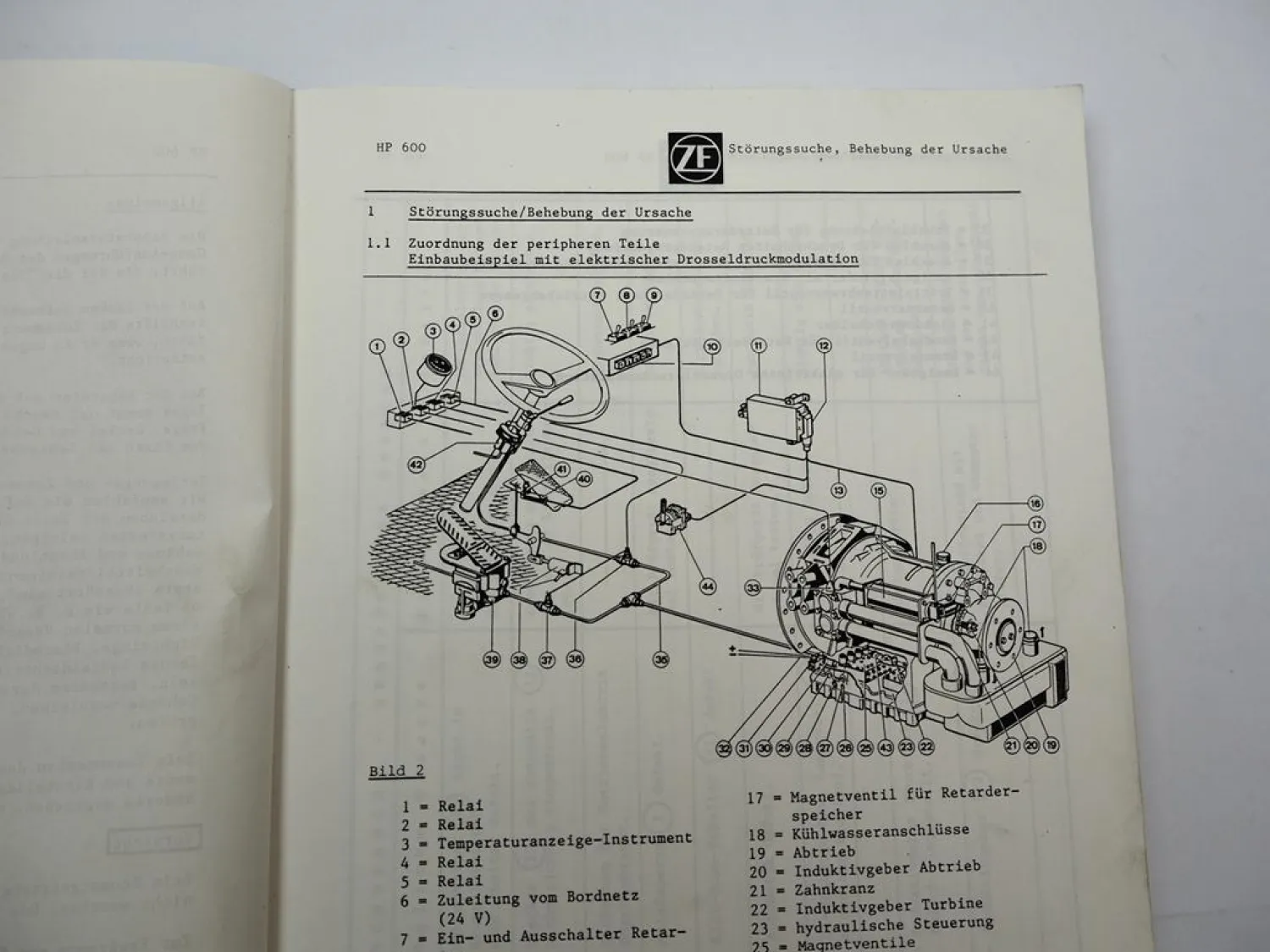 ZF Ecomat Getriebe HP600 mit 5 und 6 Gang Werkstatthandbuch Reparaturanleitung